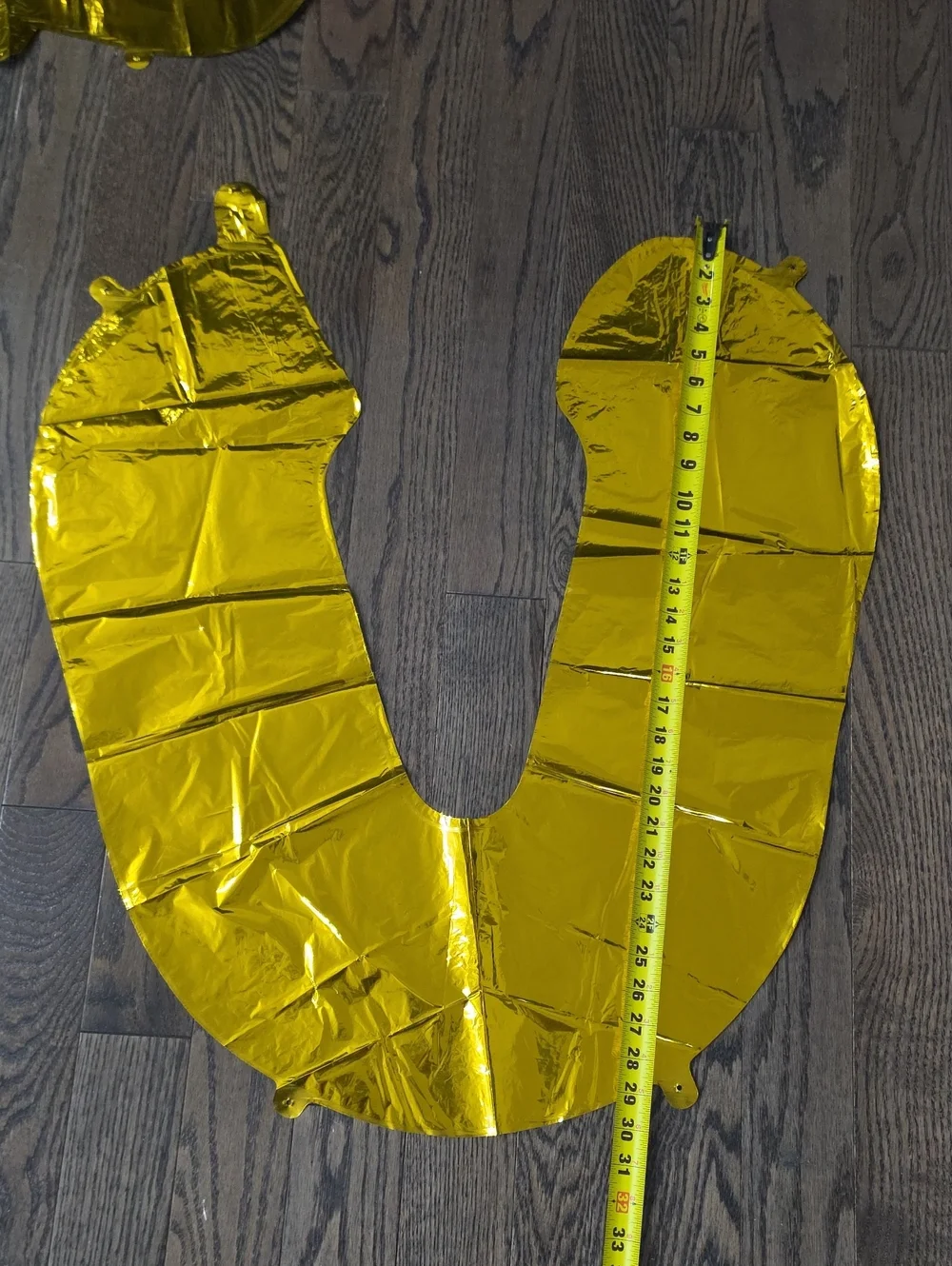 New Gold Foil Balloons (Deflated)